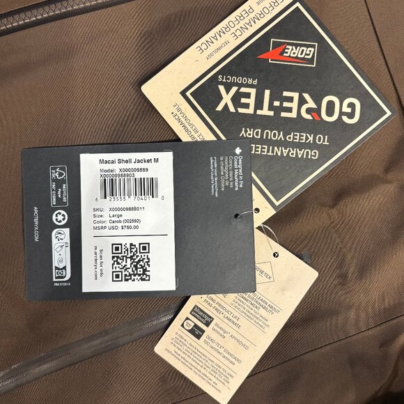 Arc'teryx Macai Shell Jacket Men's Large - Picture 6 of 12